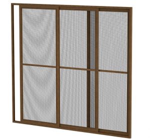 Oldalhúzós szúnyogháló teraszra, erkélyre